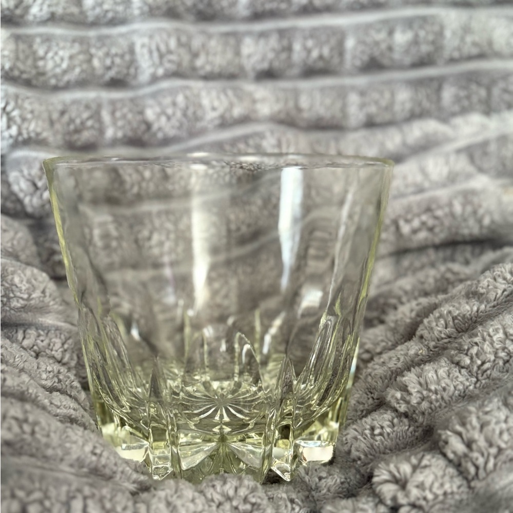 Giant DOUBLE OLD FASHIONED Glass 48oz! 5” tall. *GAG GIFT*Excellent & clear #200